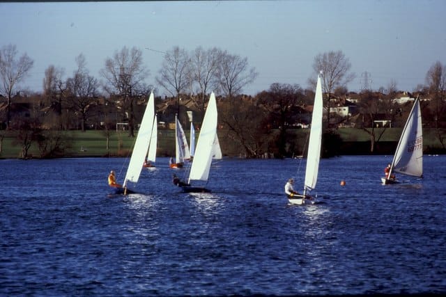 Danson Park Water Sports — Dinghy sailing in Danson Park, Bexley.