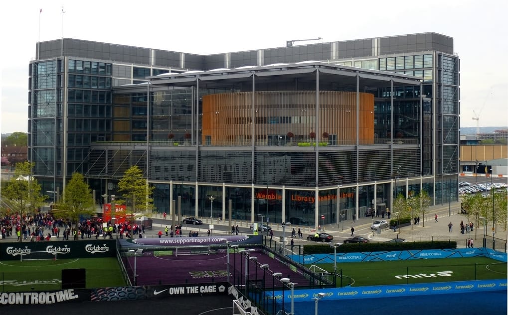 Wembley Library — Brent Civic Centre and Wembley Library