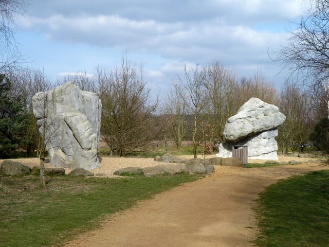 Fairlop Waters Boulder Park — Climbing boulders, Fairlop Waters